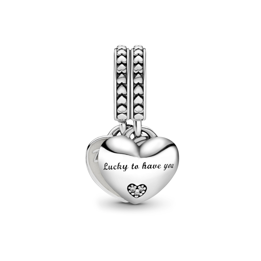 Daughter- & Mother in Law Split Dangle Charm