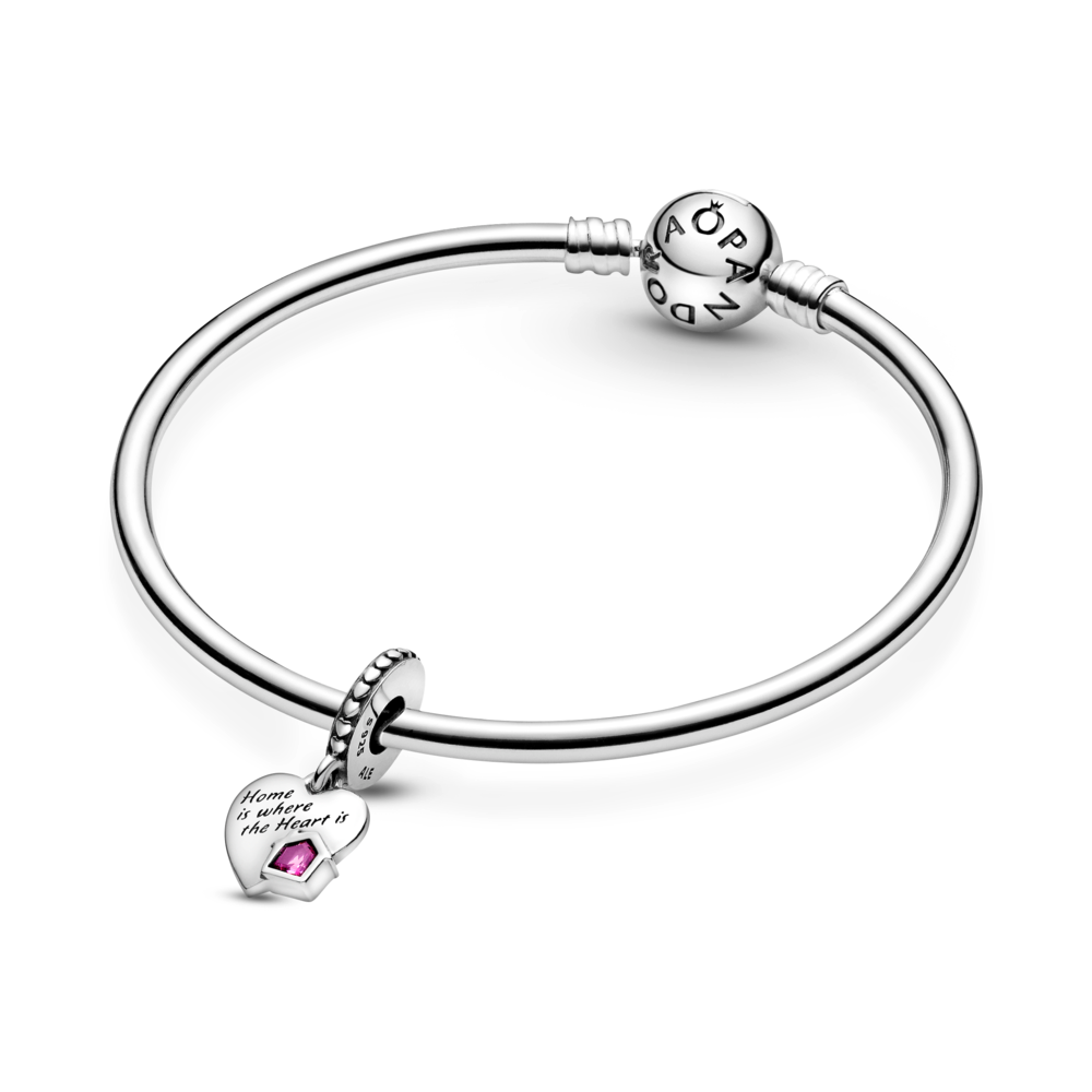 Love My Home Heart Dangle Charm