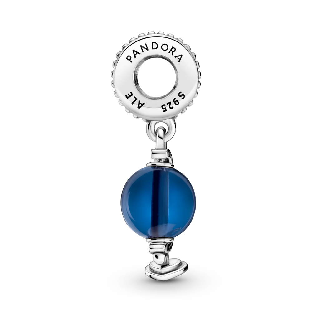 Blue Globe Dangle Charm