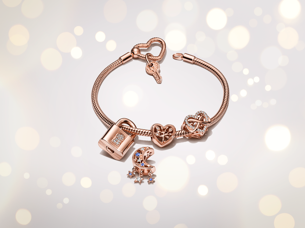 Star & Crescent Moon Charm