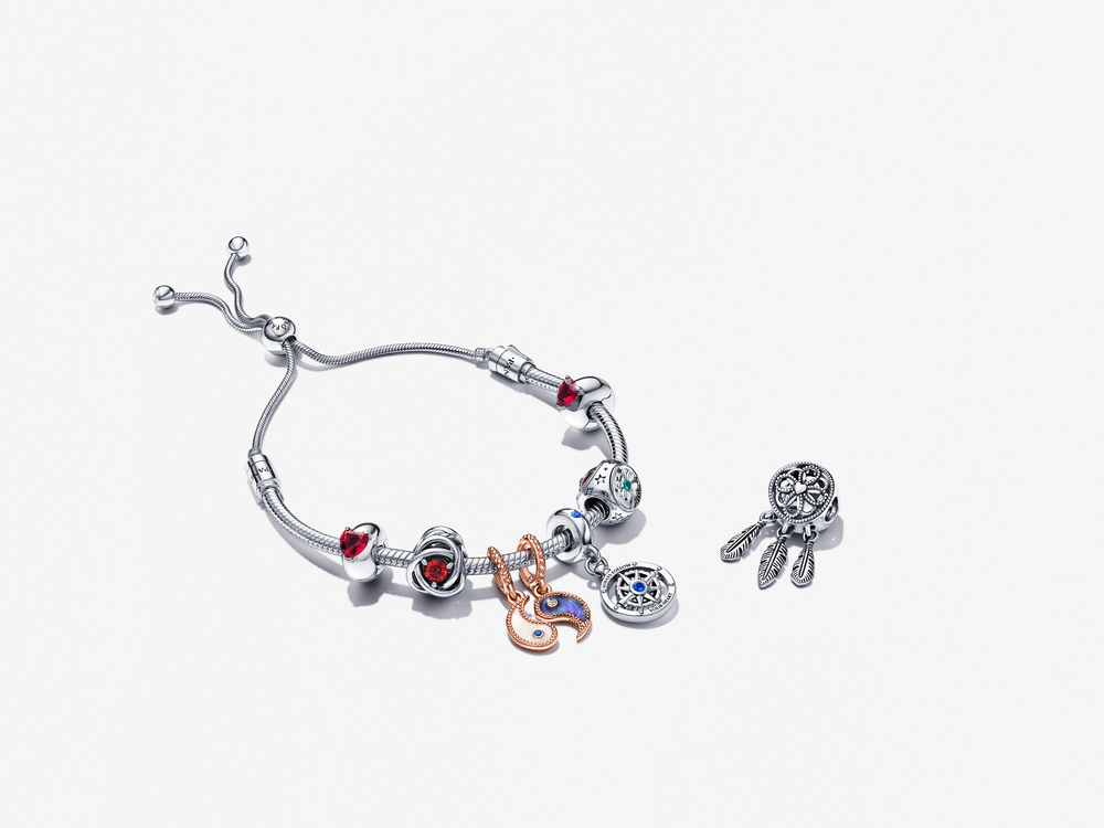 Clover, Horseshoe & Ladybird Three-sided Charm