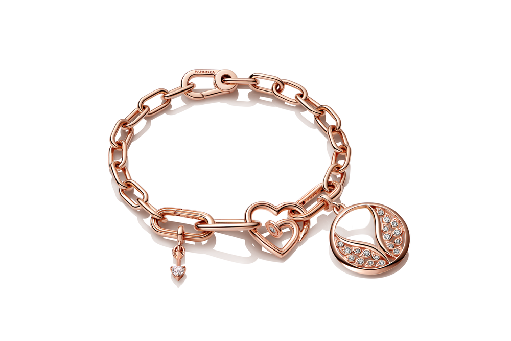 Pandora ME Nailed Heart Styling Double Link