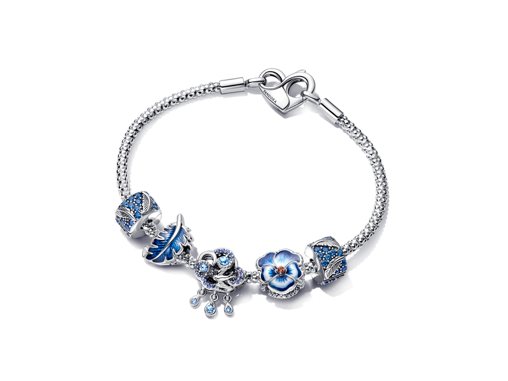 Pandora Moments Studded Chain Bracelet