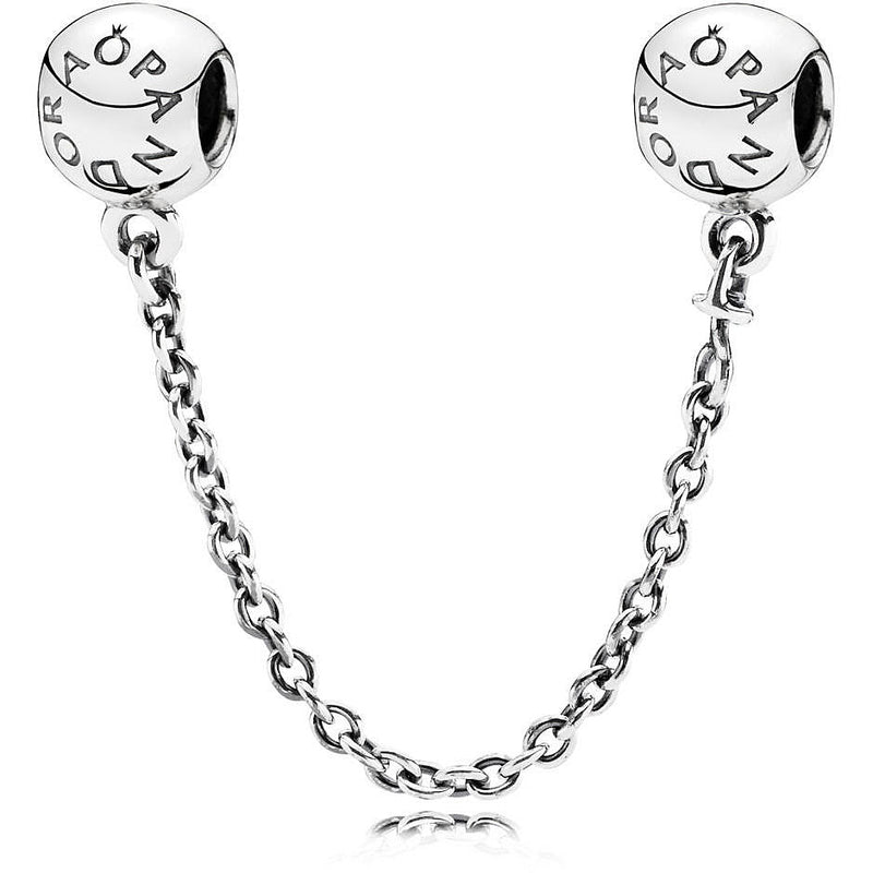 Silver safety chain