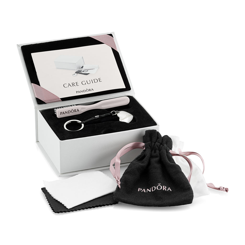 PANDORA Jewellery Care Kit in Gift Box with Clasp Opener 
