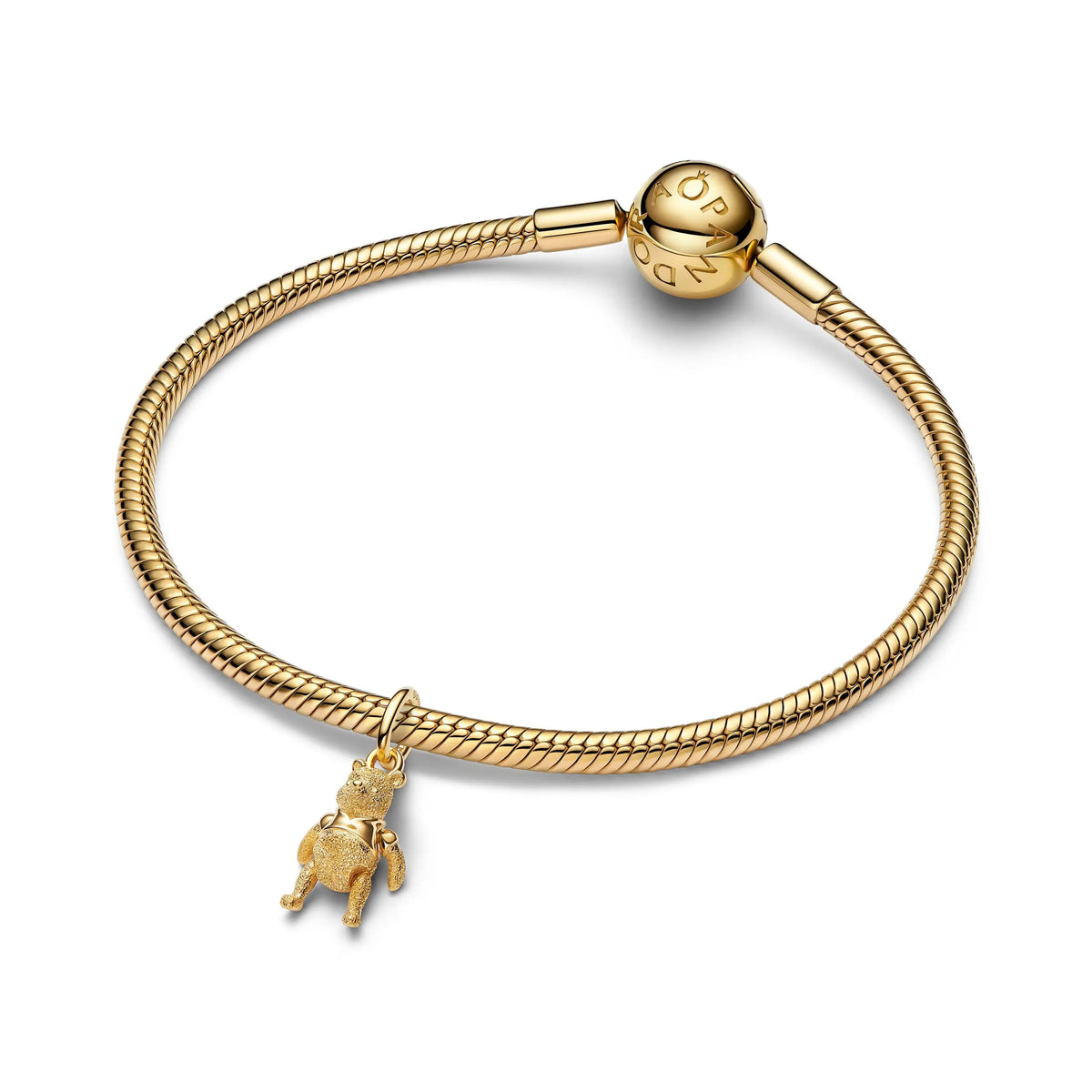 Disney Winnie the Pooh 14k gold-plated dangle