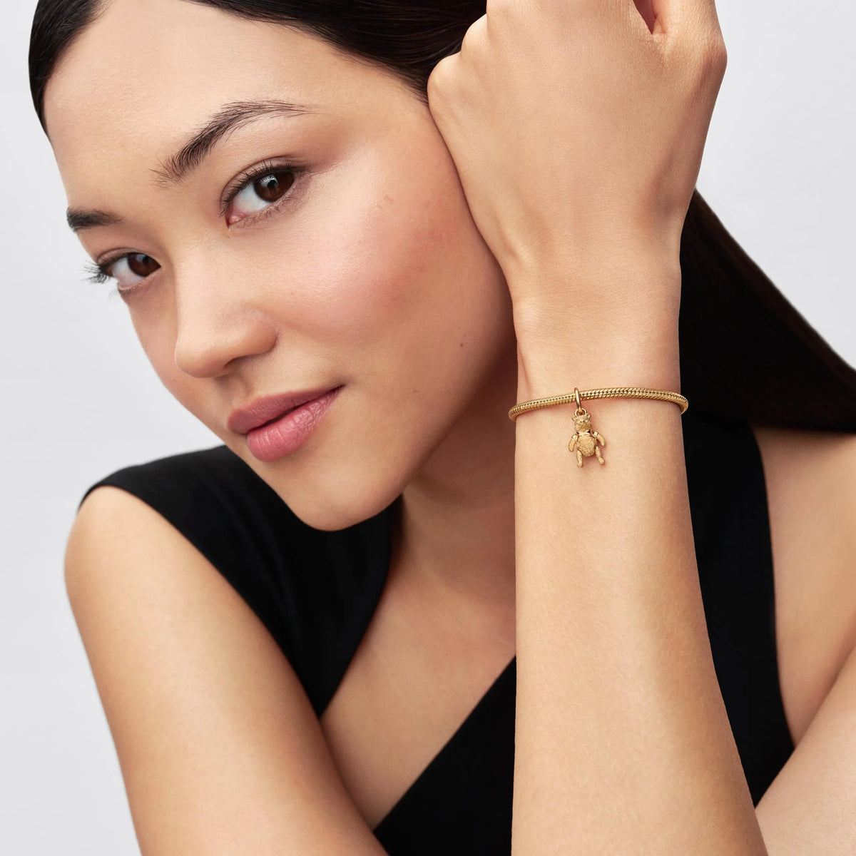Disney Winnie the Pooh 14k gold-plated dangle