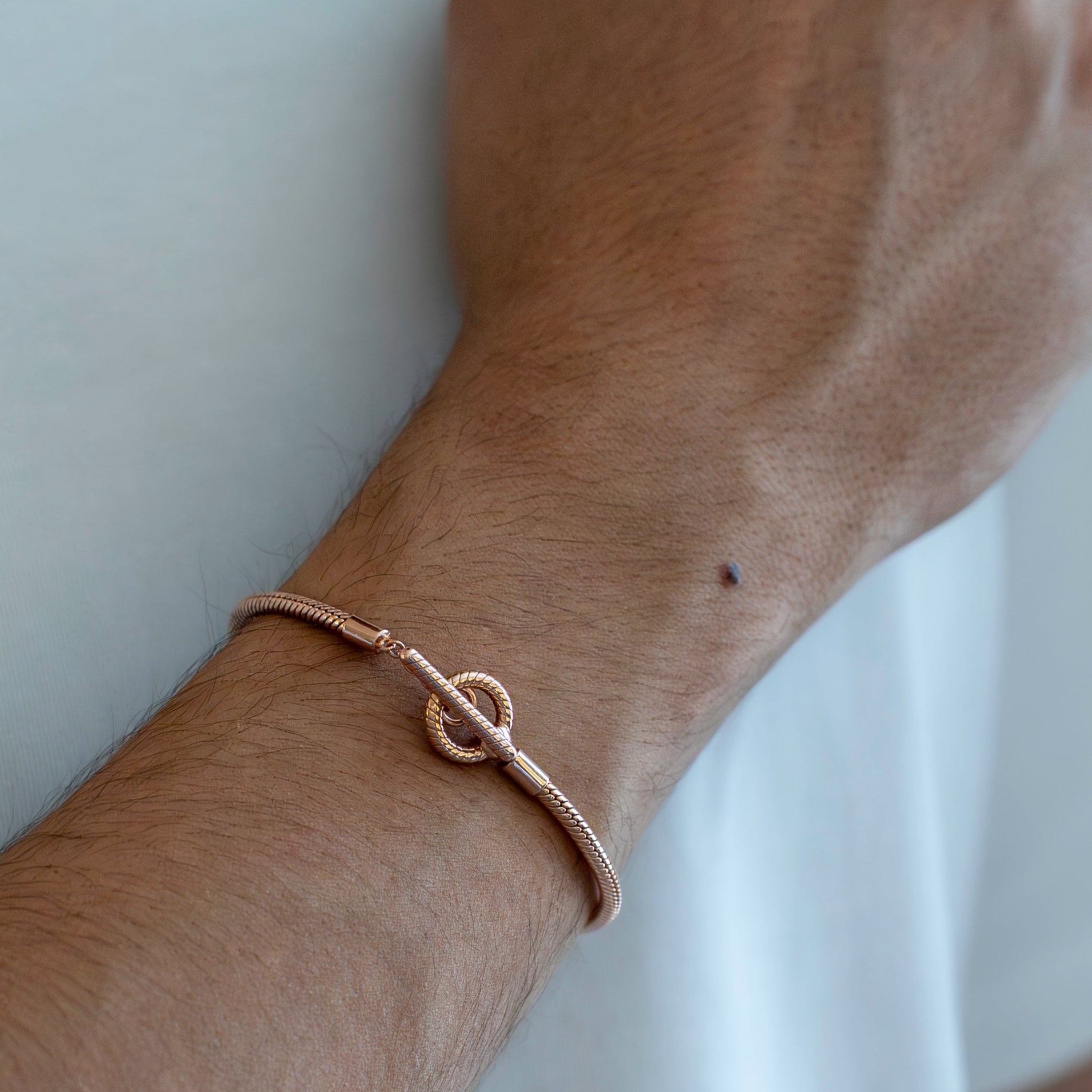 Pandora Moments T-Bar Snake Chain Bracelet