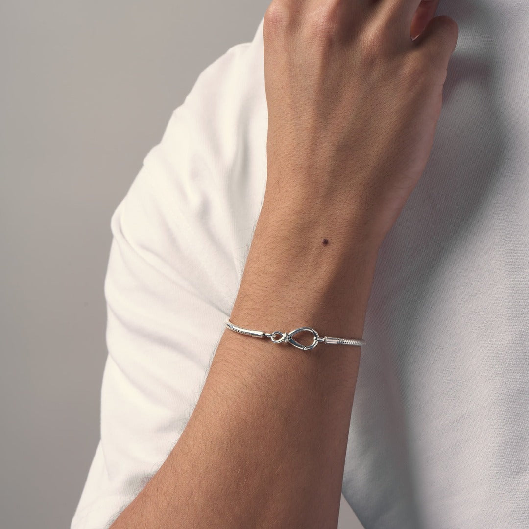 Pandora Moments Infinity Knot Snake Chain Bracelet