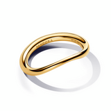 Organically Shaped Band Ring