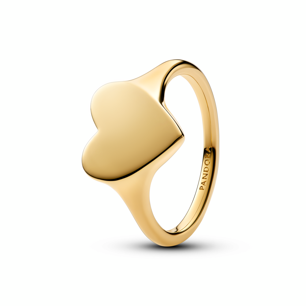 Engravable Heart Ring
14k gold plating