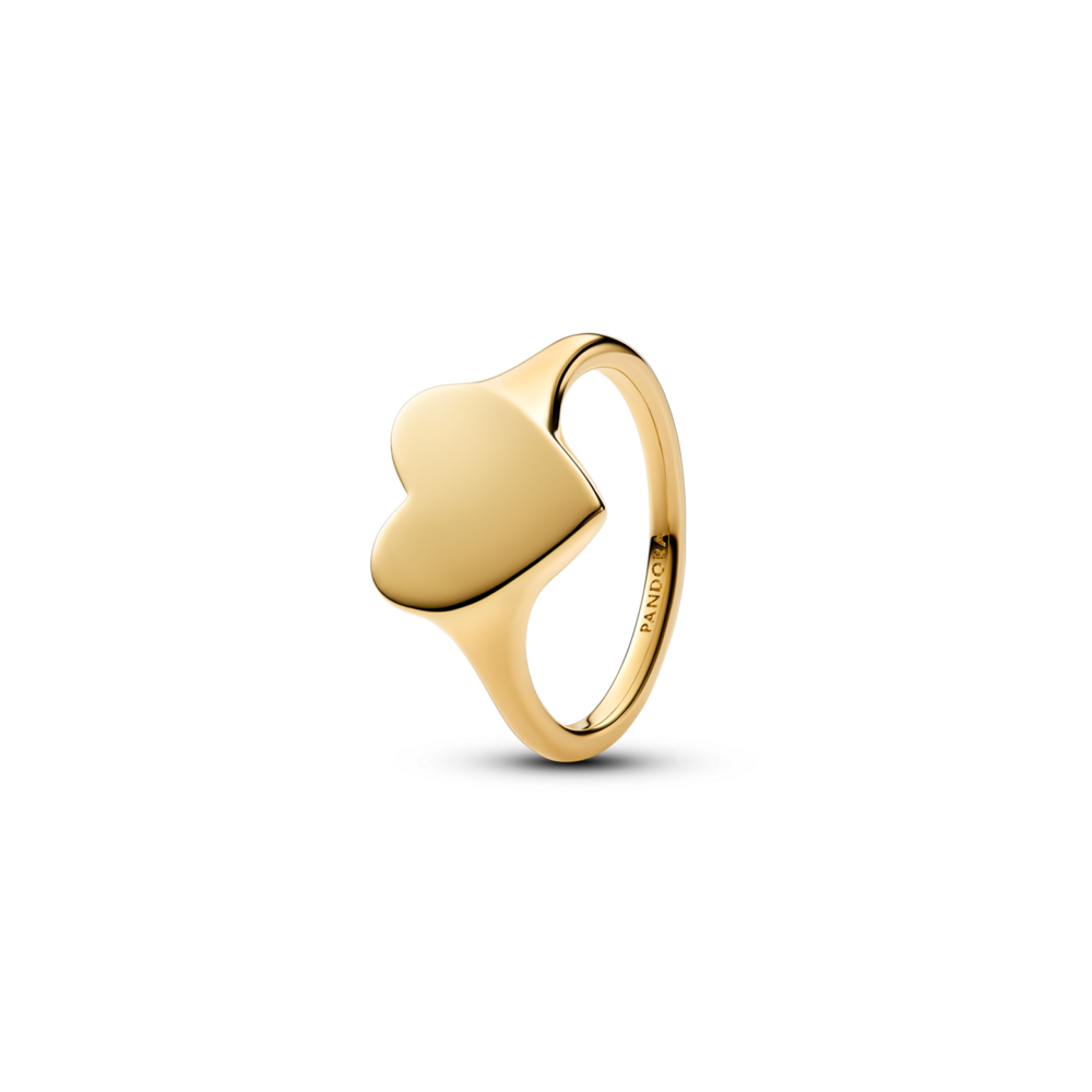 Engravable Heart Ring
14k gold plating