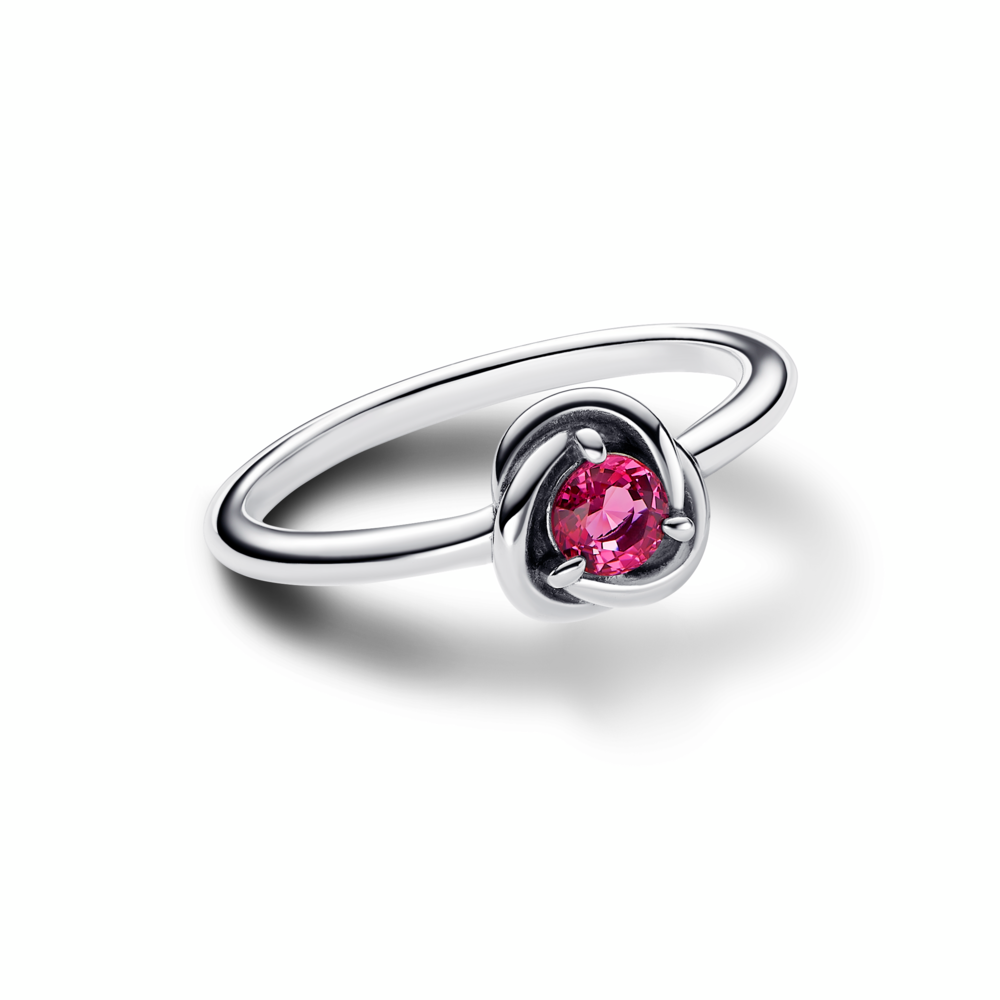 October Birthstone Eternity Circle Ring