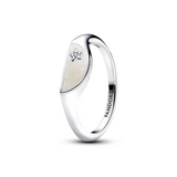 Pandora ME Halved Enamel Signet Ring