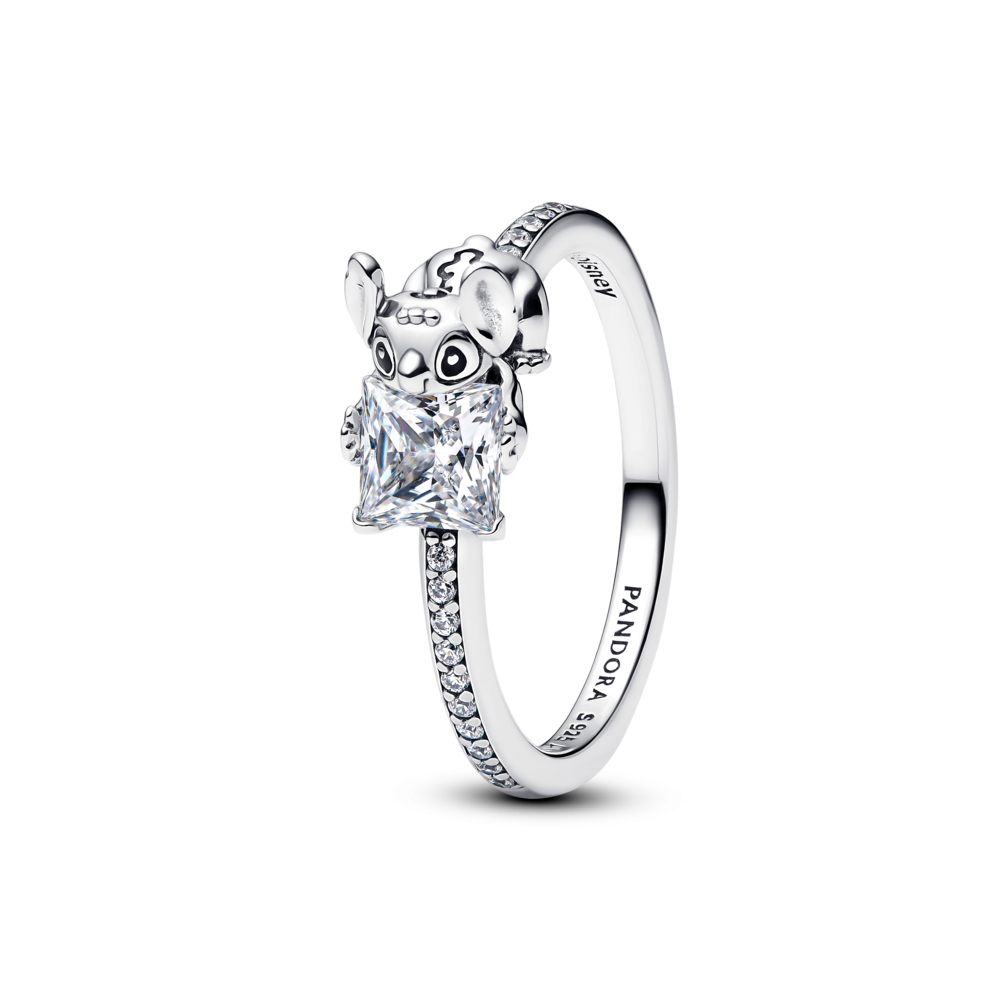Organically Shaped Two-tone Double Ring