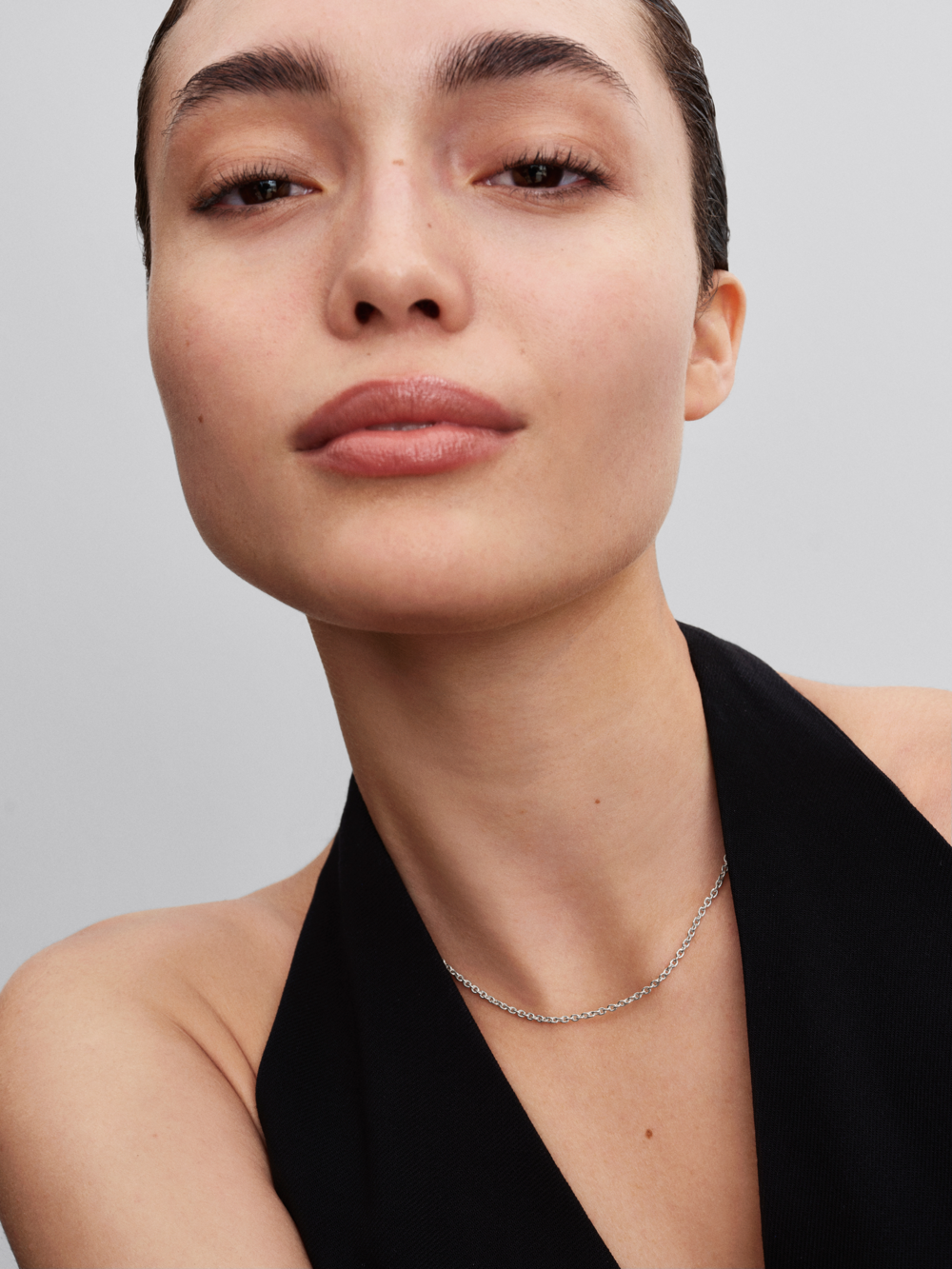 Silver necklace
