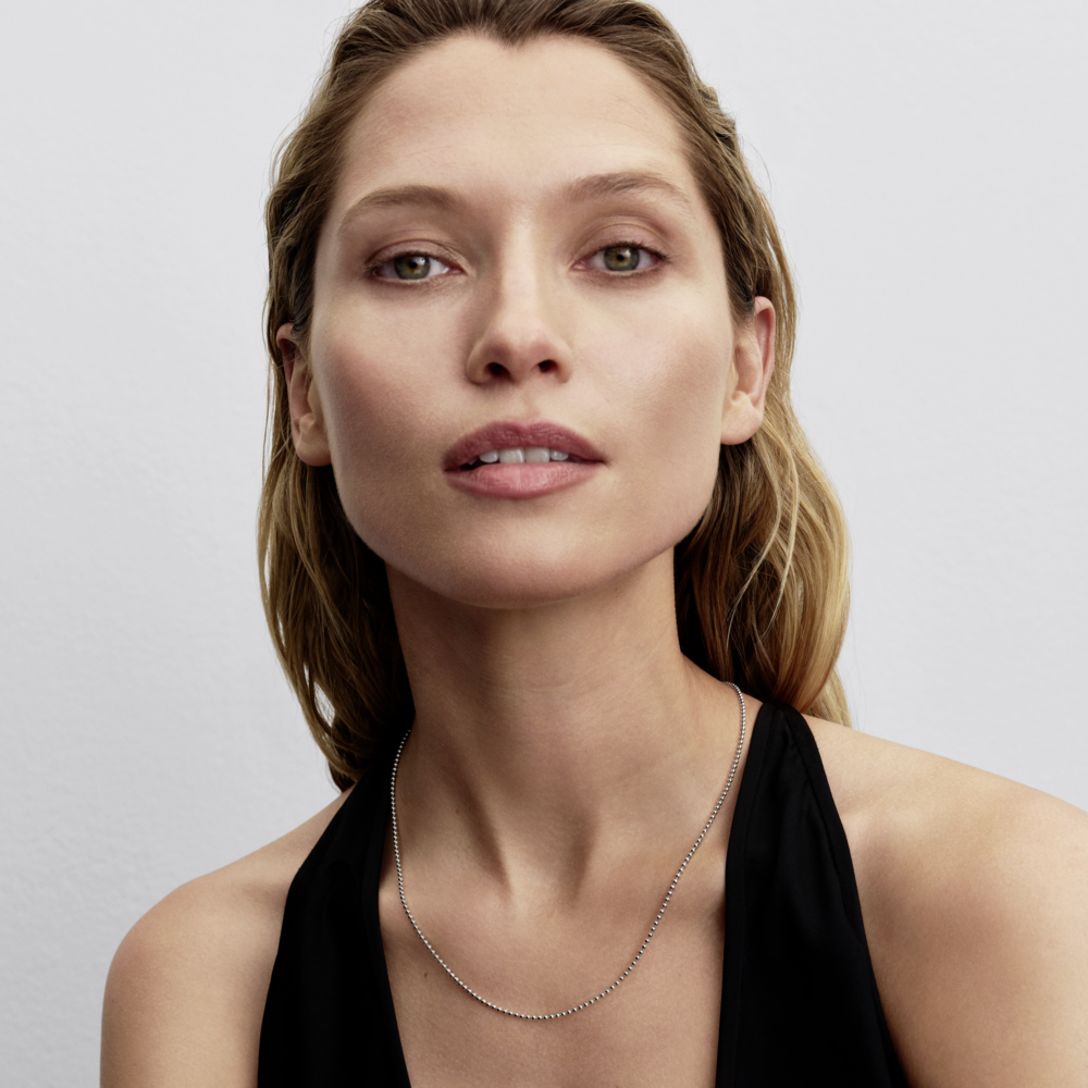 Sterling silver ball chain