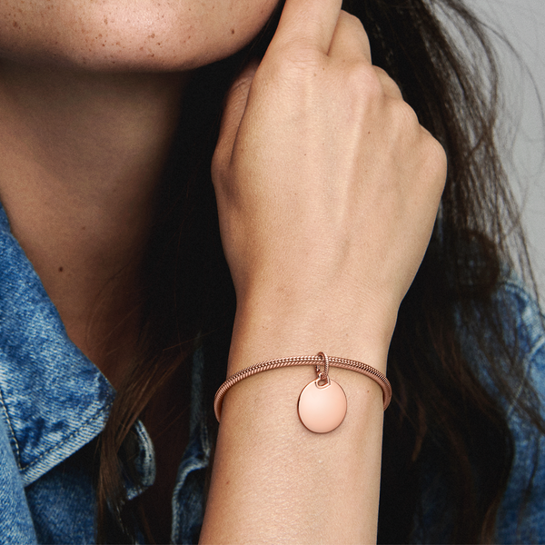 Engravable Round Tag Pendant