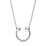 Pandora Moments U-shape Charm Pendant Necklace