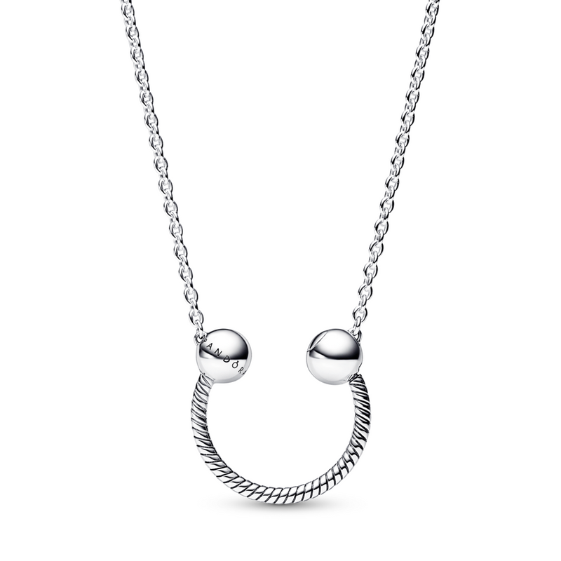 Pandora Moments U-shape Charm Pendant Necklace