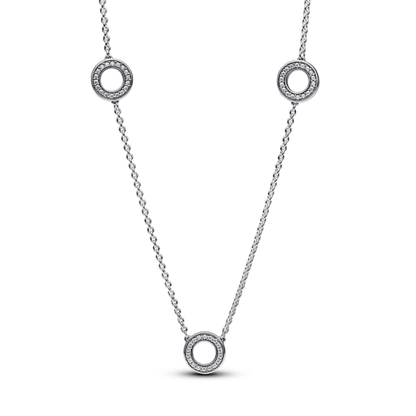 FINAL SALE - Pandora Signature I-D Collier Pendant & Necklace | Gold |  Pandora US