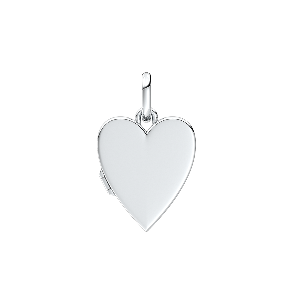 Engravable Openable Heart Tag Pendant
Sterling silver