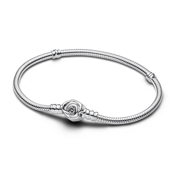 Pandora Moments Butterfly Clasp Snake Chain Bracelet - Anfesas Jewelers