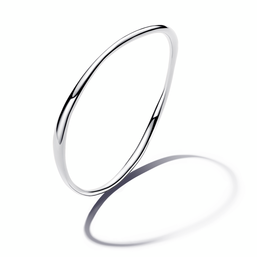 PANDORA ESSENCE Organically Shaped Bangle