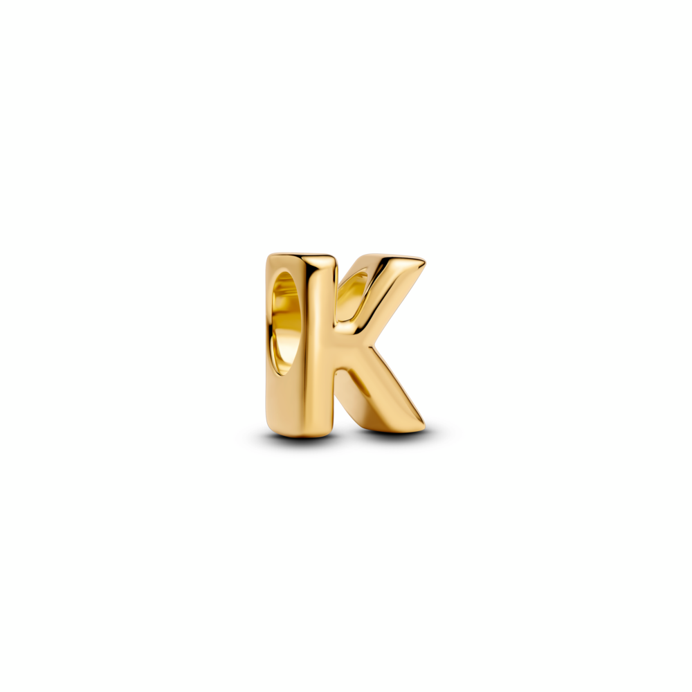 letter K alphapet charm