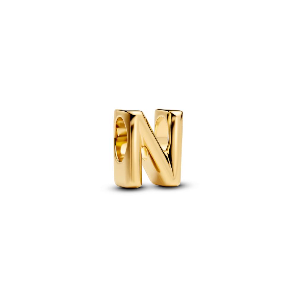 letter N alphapet charm