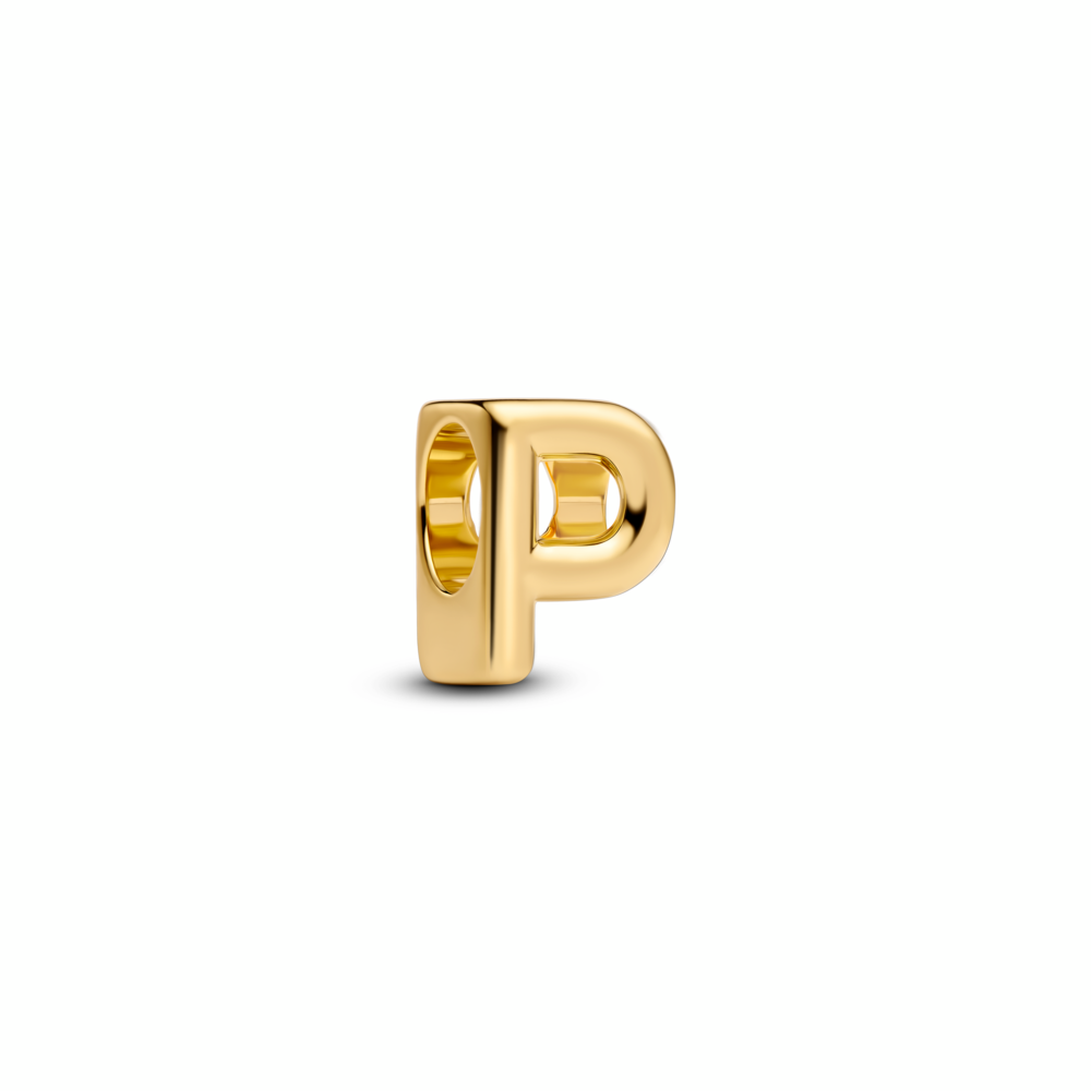 letter P alphapet charm