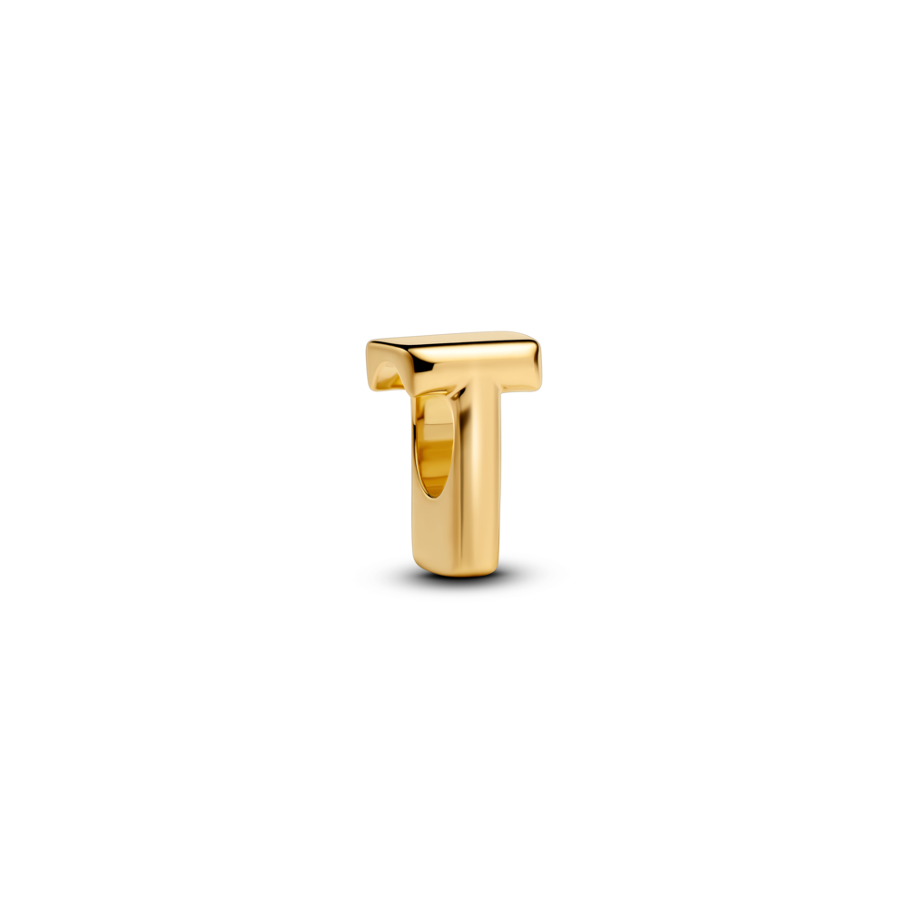 letter T alphapet charm