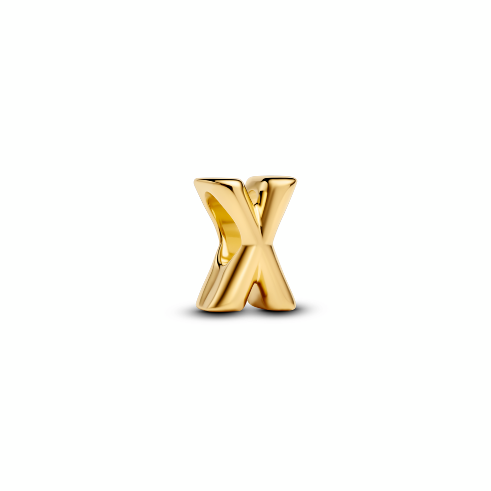 letter X alphapet charm