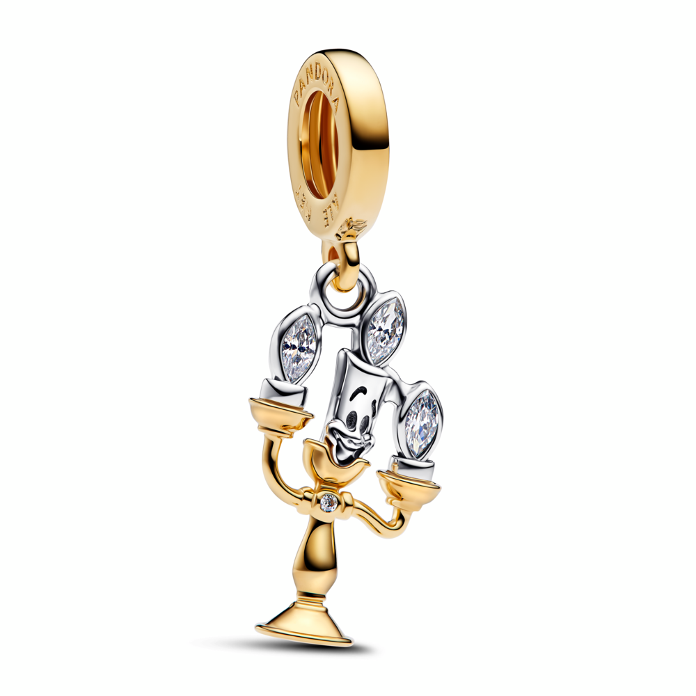 Disney Lumiere sterling silver and 14k gold-plated