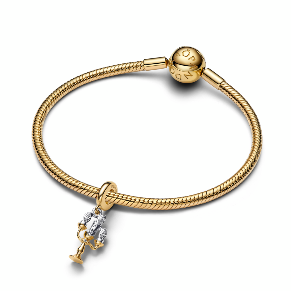Disney Lumiere sterling silver and 14k gold-plated