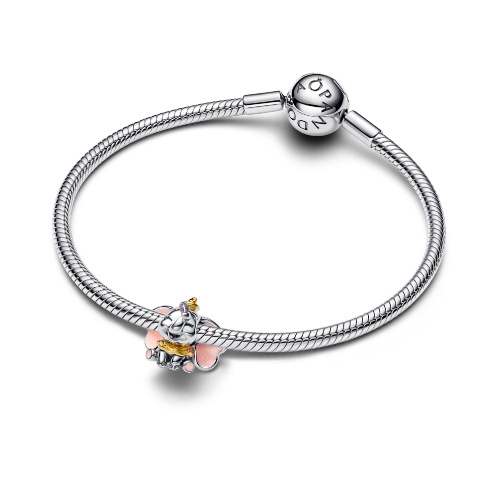 Disney Dumbo Charm
Sterling silver, 14k gold plating