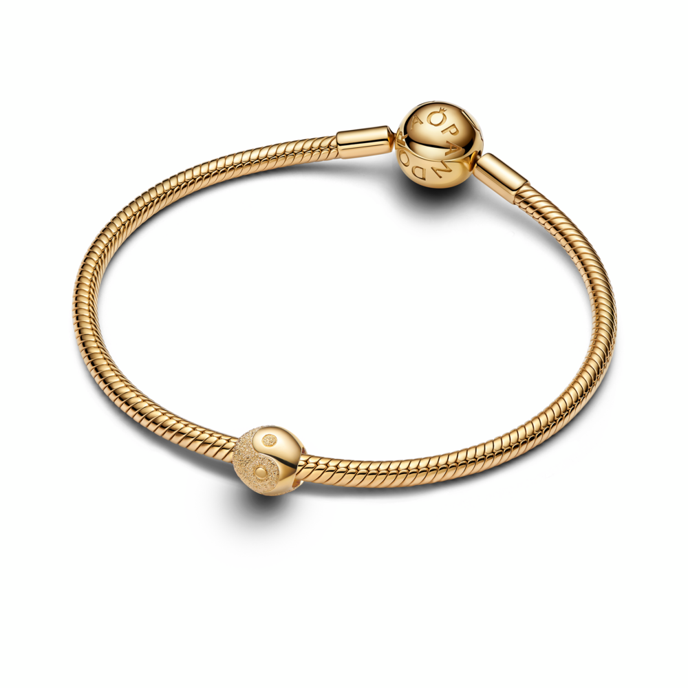 Textured Yin and Yang Mini Charm
14k gold plating