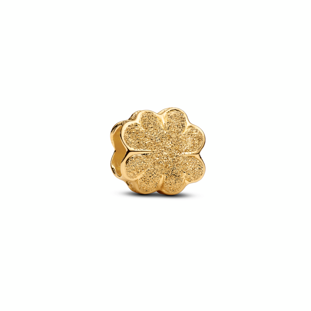Textured Clover Mini Charm
14k gold plating