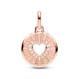 Pandora ME Hearts Medallion Charm