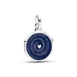 Pandora ME Galaxy Heart Medallion Charm