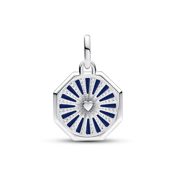 Pandora ME Galaxy Heart Medallion Charm