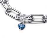 Pandora ME Blue Chakra Heart Mini Dangle Charm