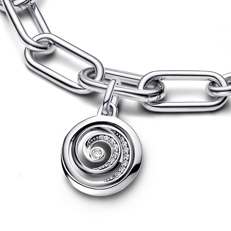 Pandora ME Gratitude Spiral Medallion Charm