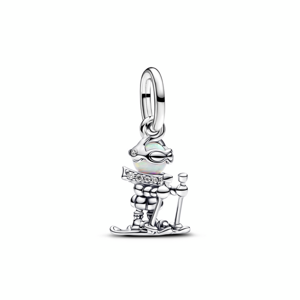 Skier Dangle Charm