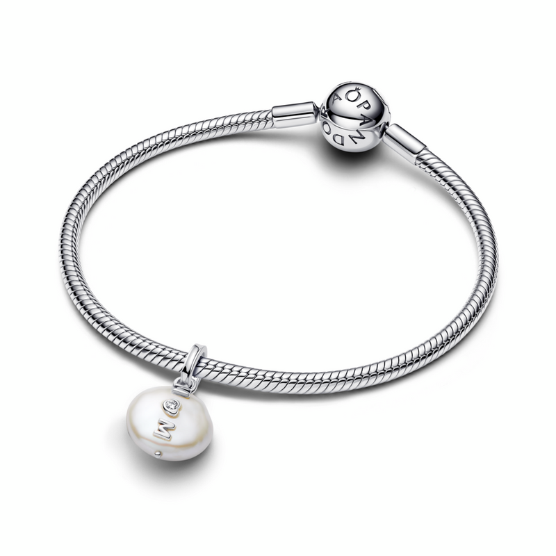 Treated Freshwater Cultured Baroque Pearl Mum Dangle Charm