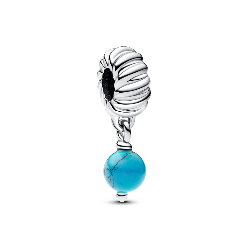 Turquoise-coloured Dangle Charm