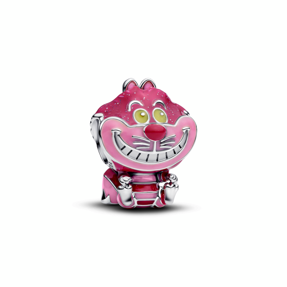 Disney Alice in Wonderland Cheshire Cat Charm
Sterling silver