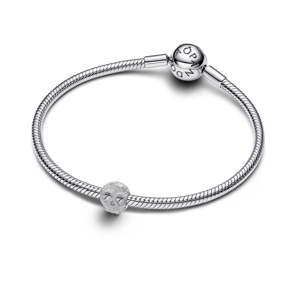 Textured Skull Mini Charm
Sterling silver