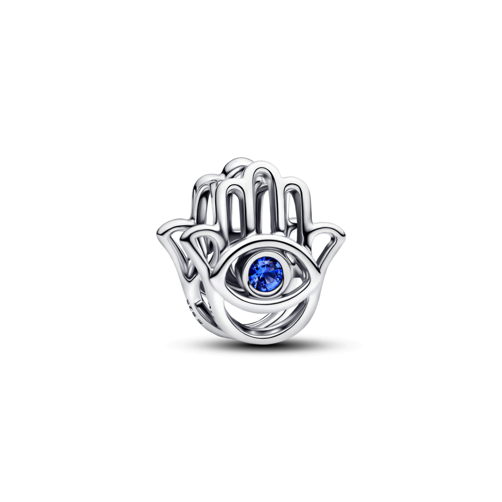 Hamsa Hand Charm
Sterling silver