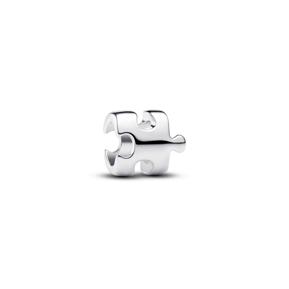 Puzzle sterling silver mini charm
